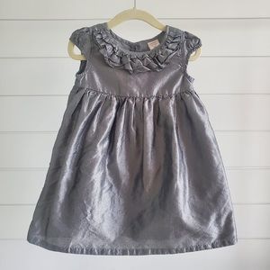 Old Navy Silver Party‎ dress Baby Girl 18-24M